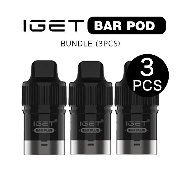 IGET Bar Plus Pods Mix and Match 3 Pack Bundle Replacement