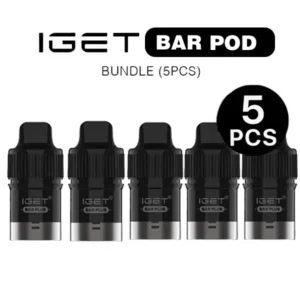 IGET Bar Plus Pods 5 Pack Cheap Super Saver Bundle