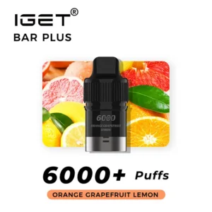 IGET Bar Plus 6000 Pod - Orange GrapeFruit Lemon