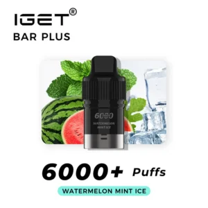 IGET Bar Plus 6000 Pod - Watermelon Mint Ice