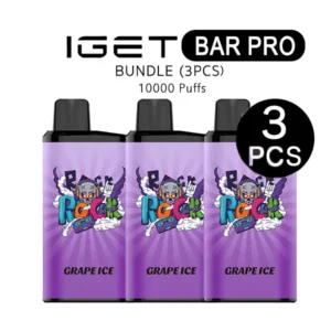 IGET Bar Pro 10000 - 3 Pack Mix & Match Bundle