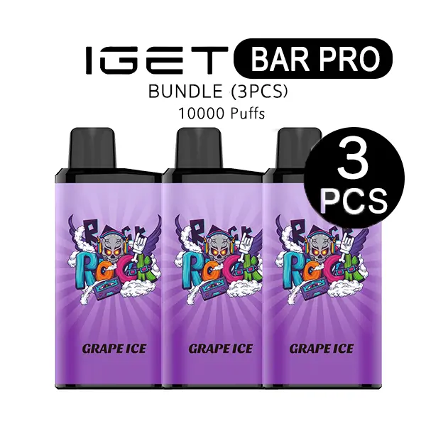 IGET Bar Pro 10000 - 3 Pack Mix & Match Bundle