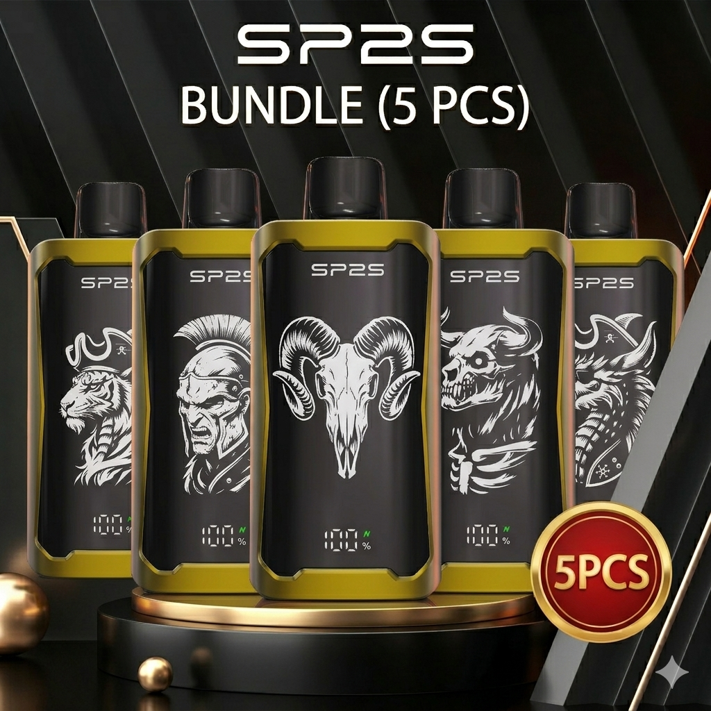 SP2S Tank 12000 5 Pack Bundle — wholesale disposable vape flavour