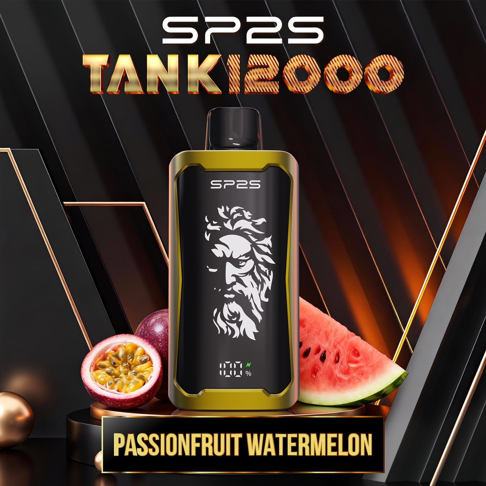 SP2S Tank 12000 - Passion Fruit Watermelon